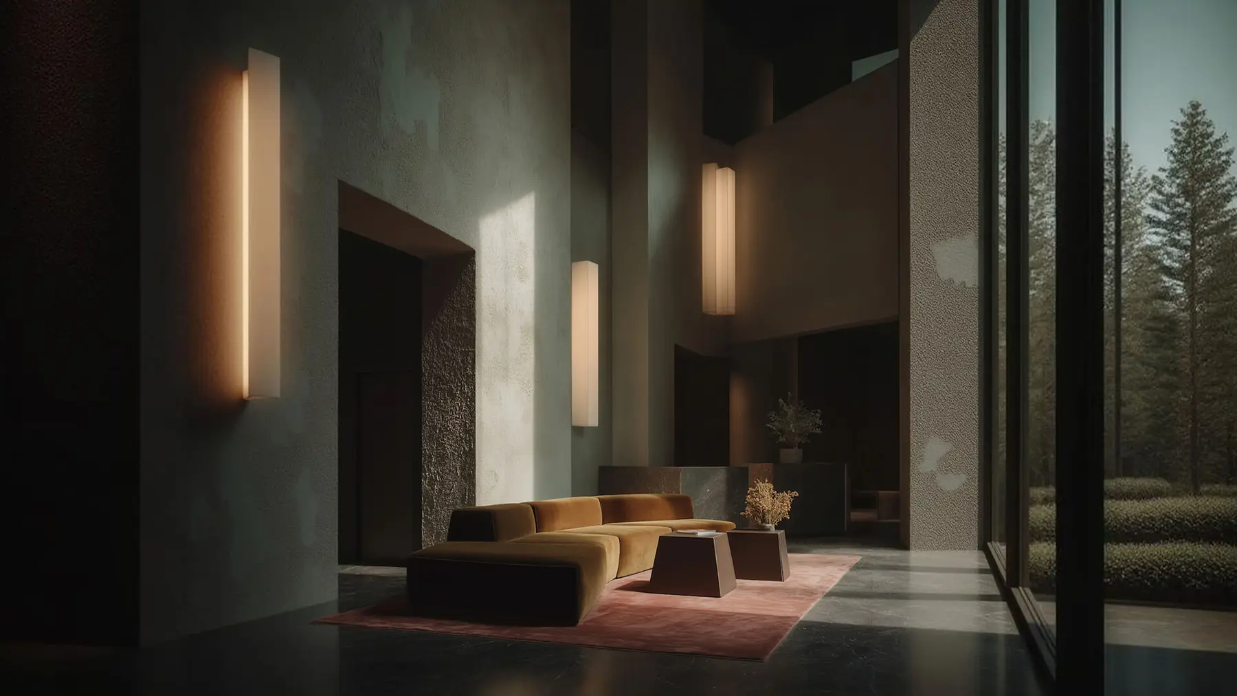 Intérieur habillé par un tapis Tapitout